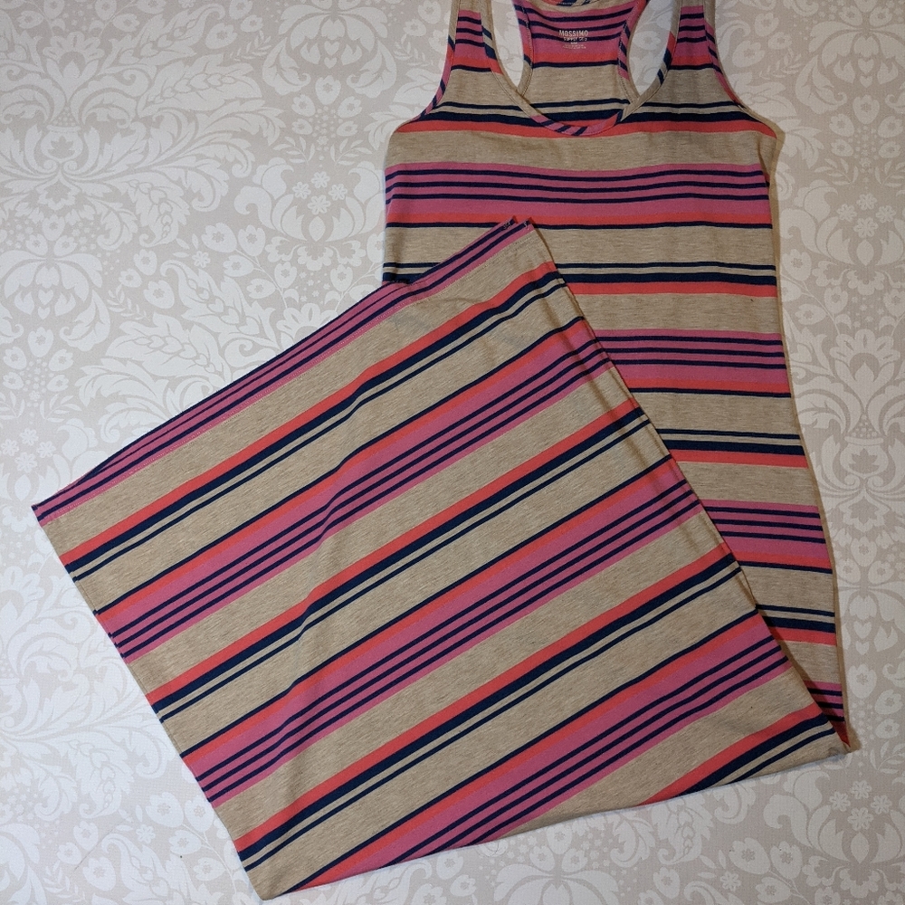 Racer Back Maxi Dress